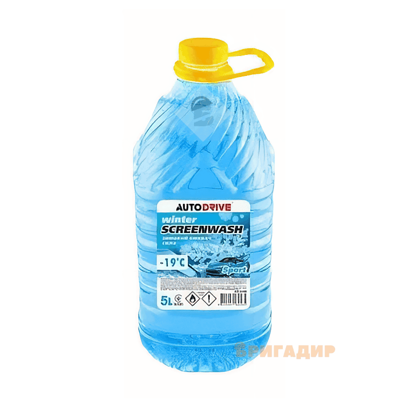 Омивач зимовий Winter screen wash sport -19 ПЕТ 5л AD0140