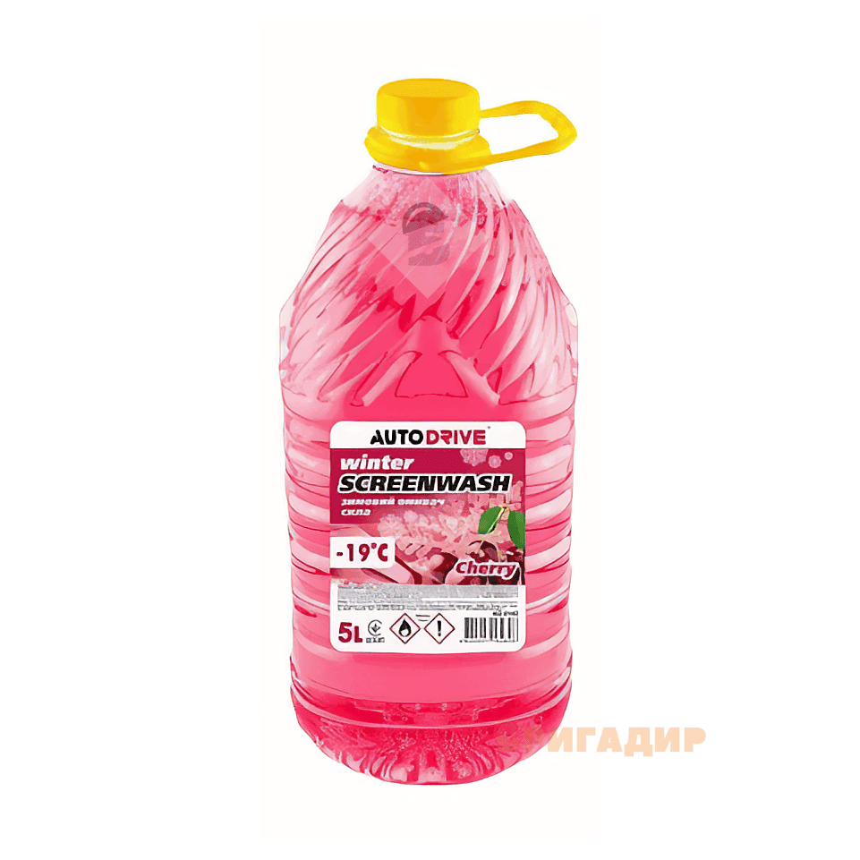 Омивач зимовий Winter screen wash CHERRY-19 ПЕТ 5л Auto Drive