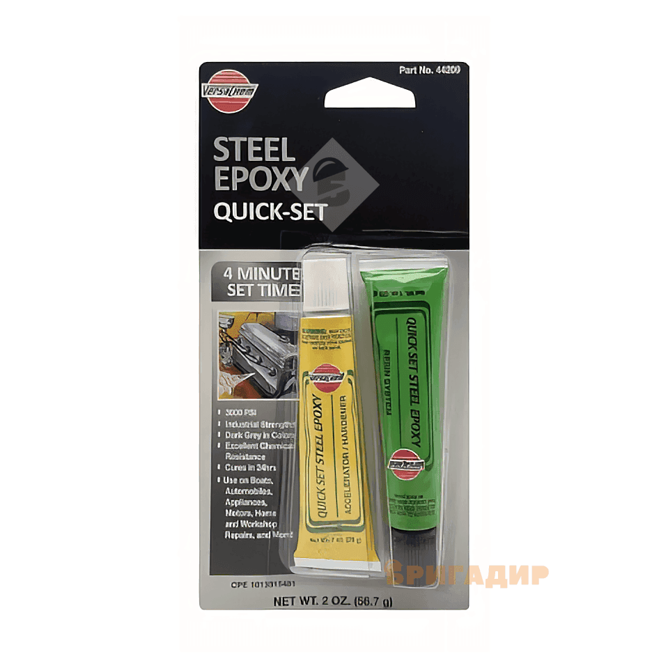 Епоксидний клей для металу 4 MINUTE STEEL EPOXY