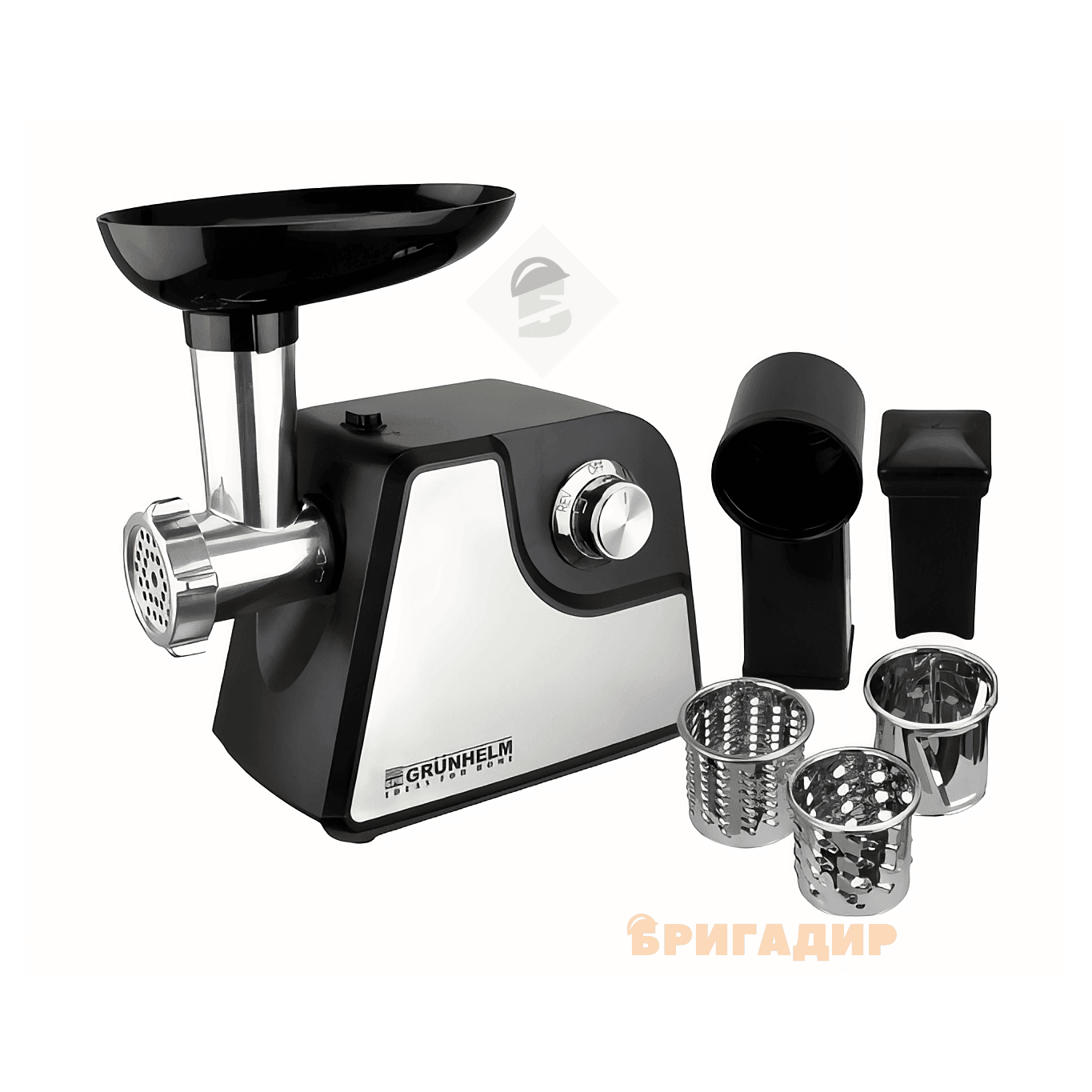 Електрична м'ясорубка GRUNHELM AMG180SSJ