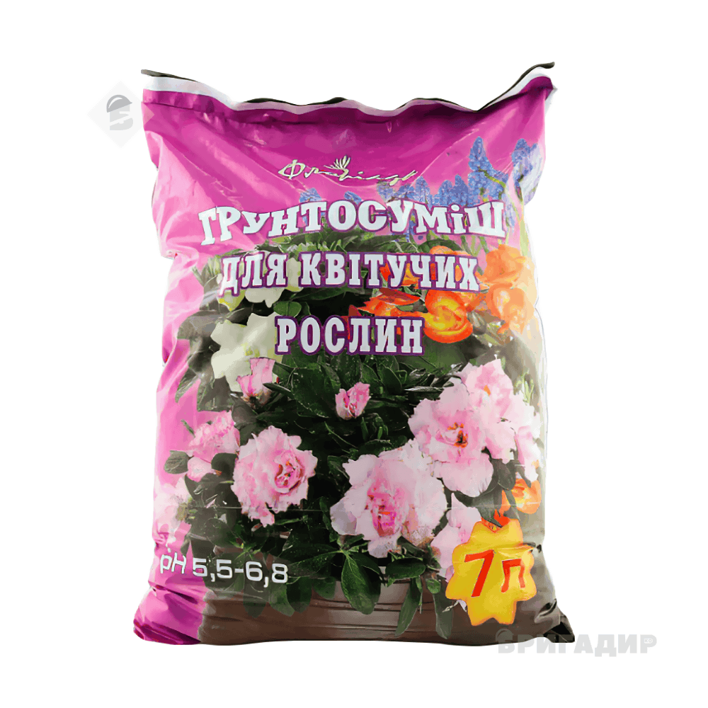 Грунтосуміш для квітучих 10.0 земля