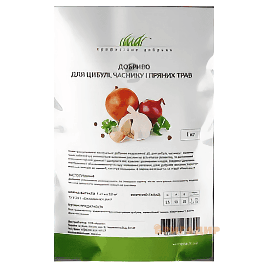 Добриво для цибулі, часнику та пряних трав
