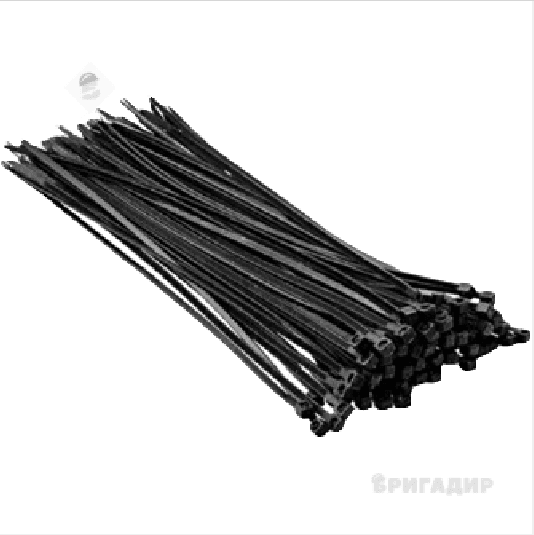 Стяжка кабельна 3х80 чорна