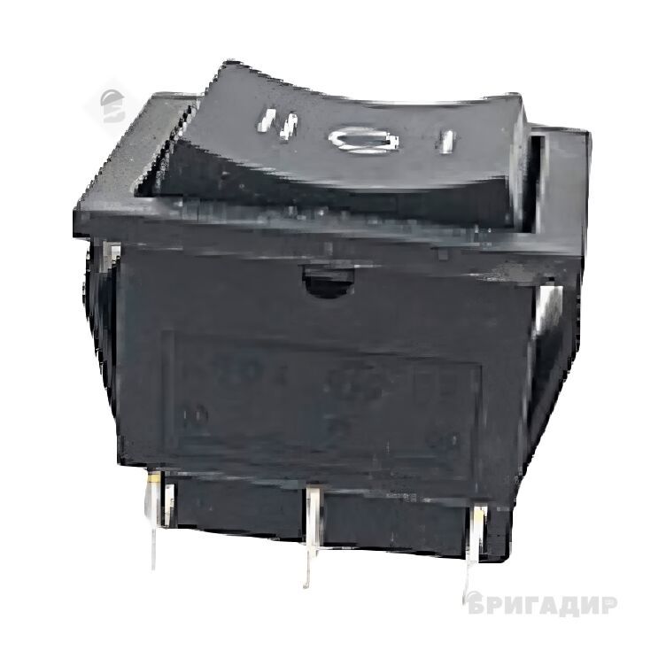 Широка кнопка на 3 положення (латунь)