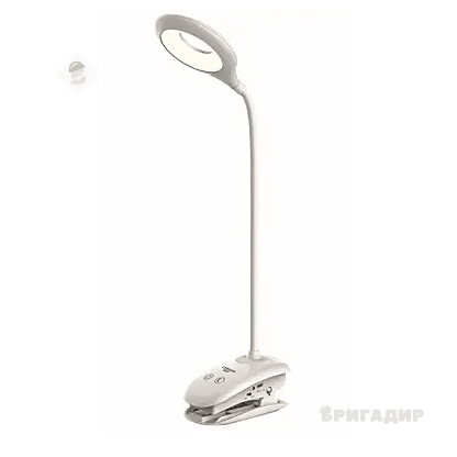LED лампа настільна з кліпсою LEBRON L-TL-L-Clip-46