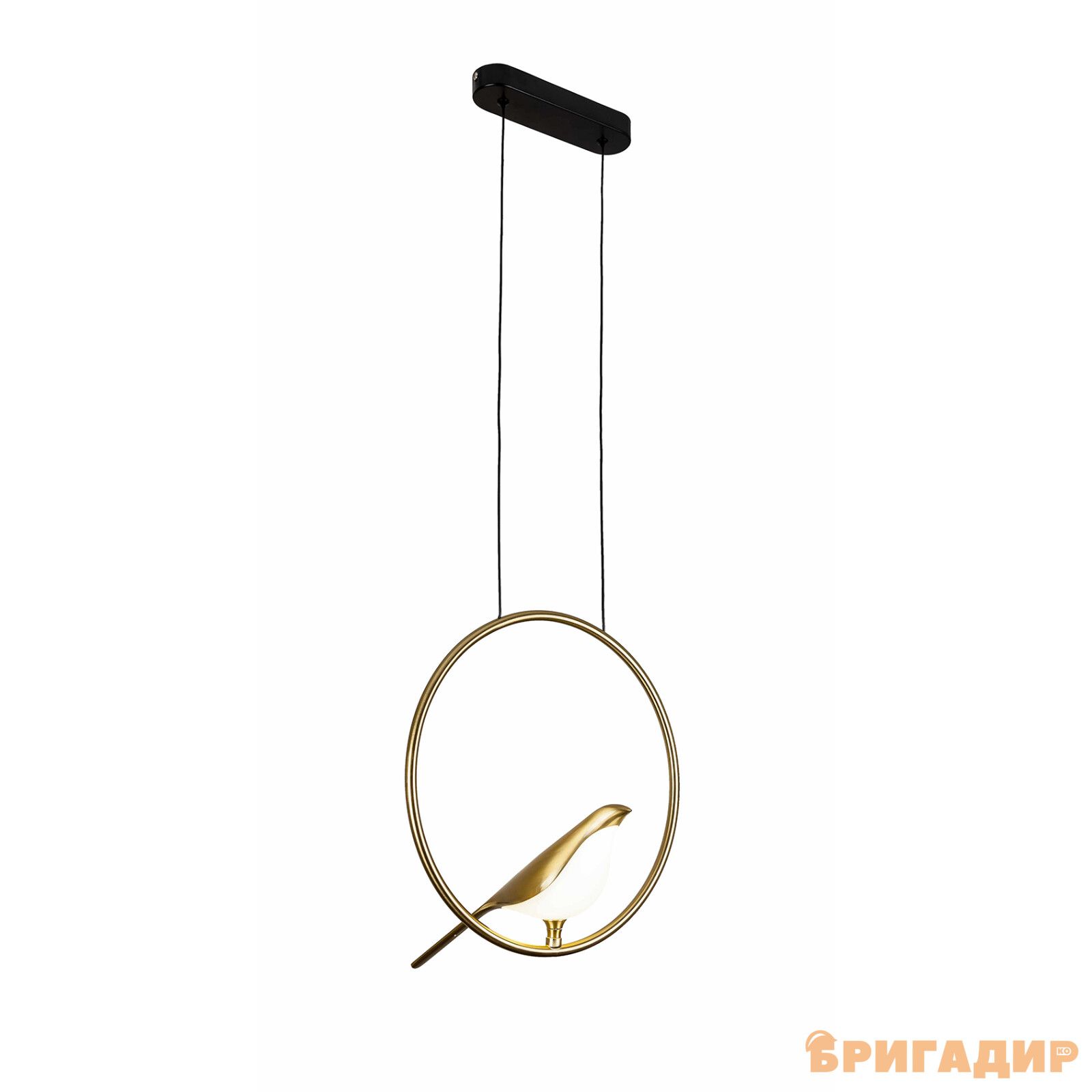 Люстра пташка на обводі одинарна