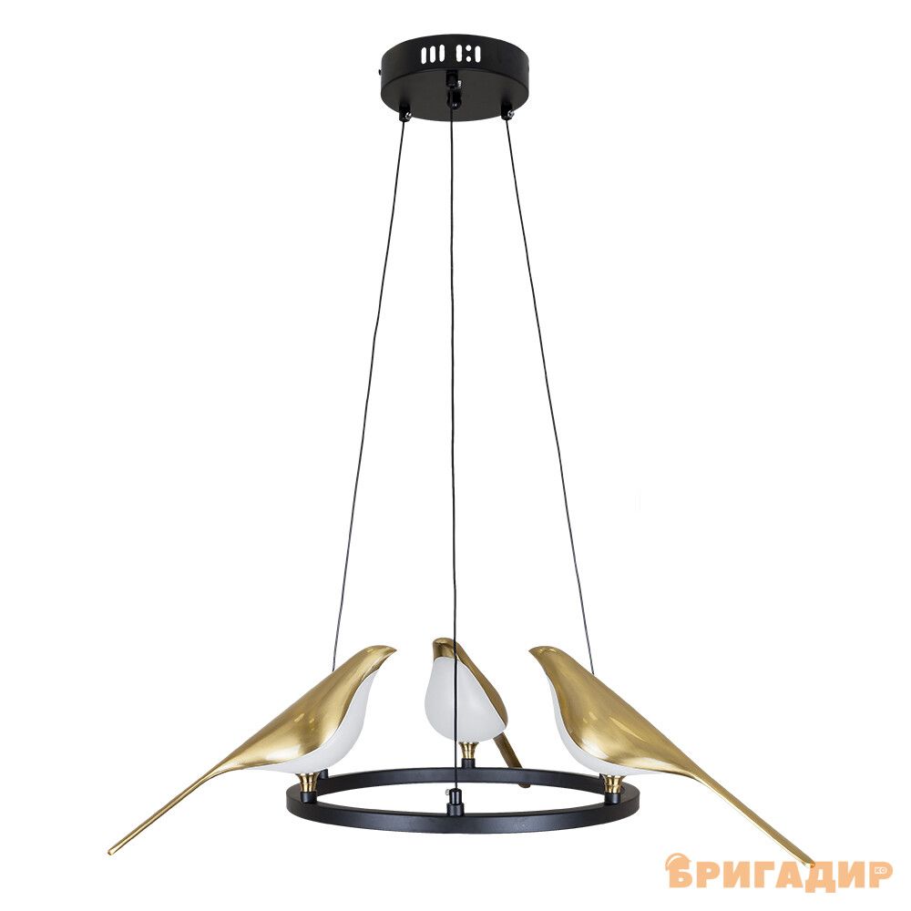 Люстра три пташки на обводі