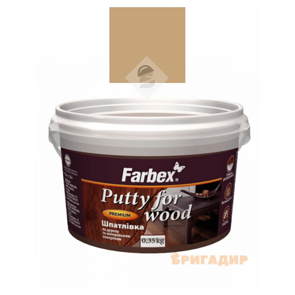 Шпаклівка по паркету Farbex Дуб