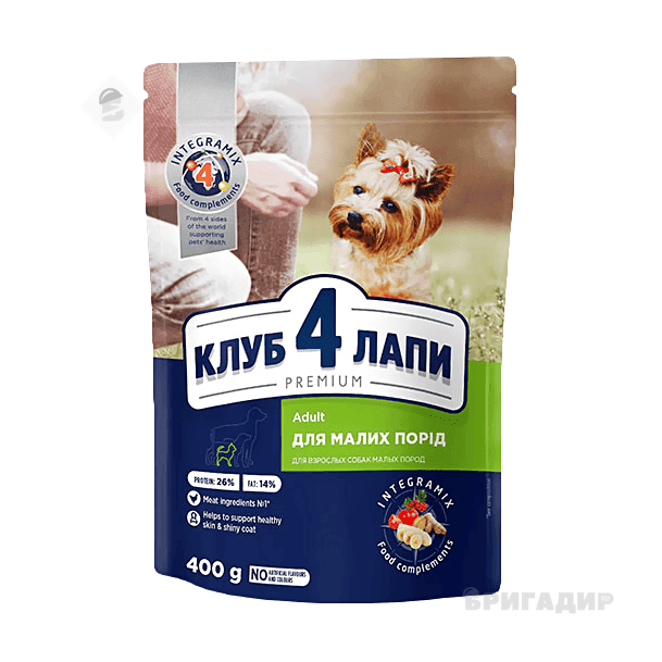 Сухий корм Club 4 Paws Premium для собак малих порід