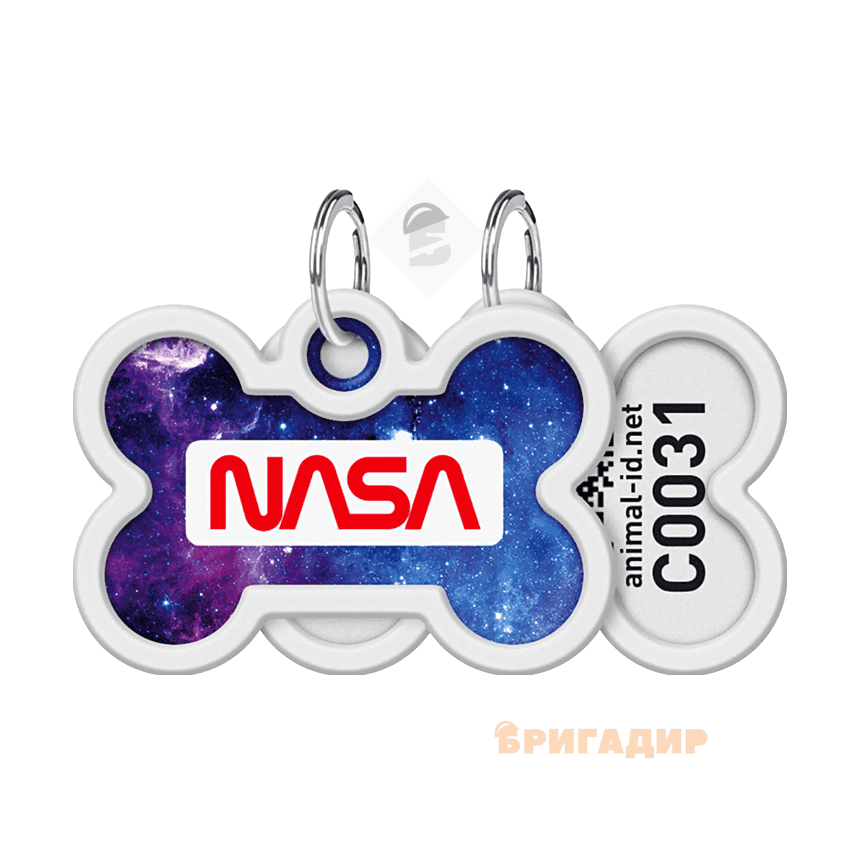 Адресник WAUDOG Smart ID NASA21