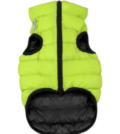 Двостороння курточка AiryVest Uni салатово-чорна
