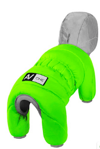 Комбінезон для собак AV ONE, розмір S 30 салатовий