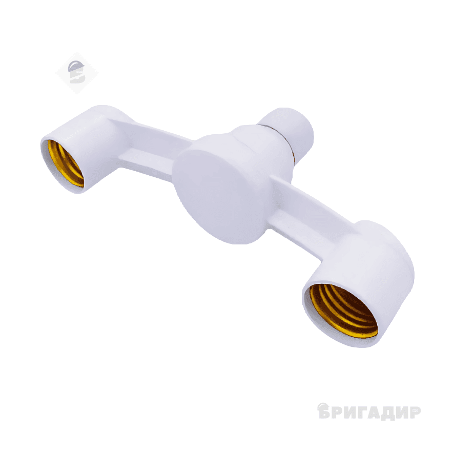 Патрон розгалужувач E27+ х2 E27