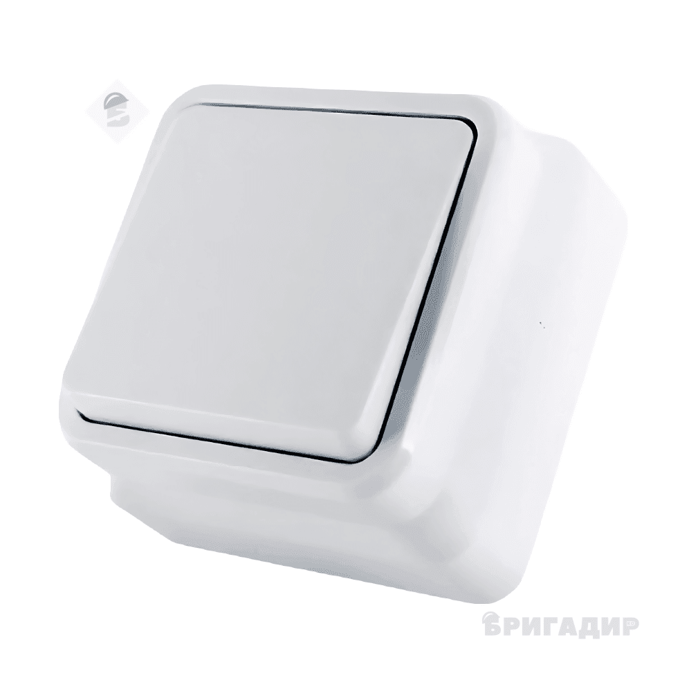 Вимикач прохідний Mutlusan білий 472544