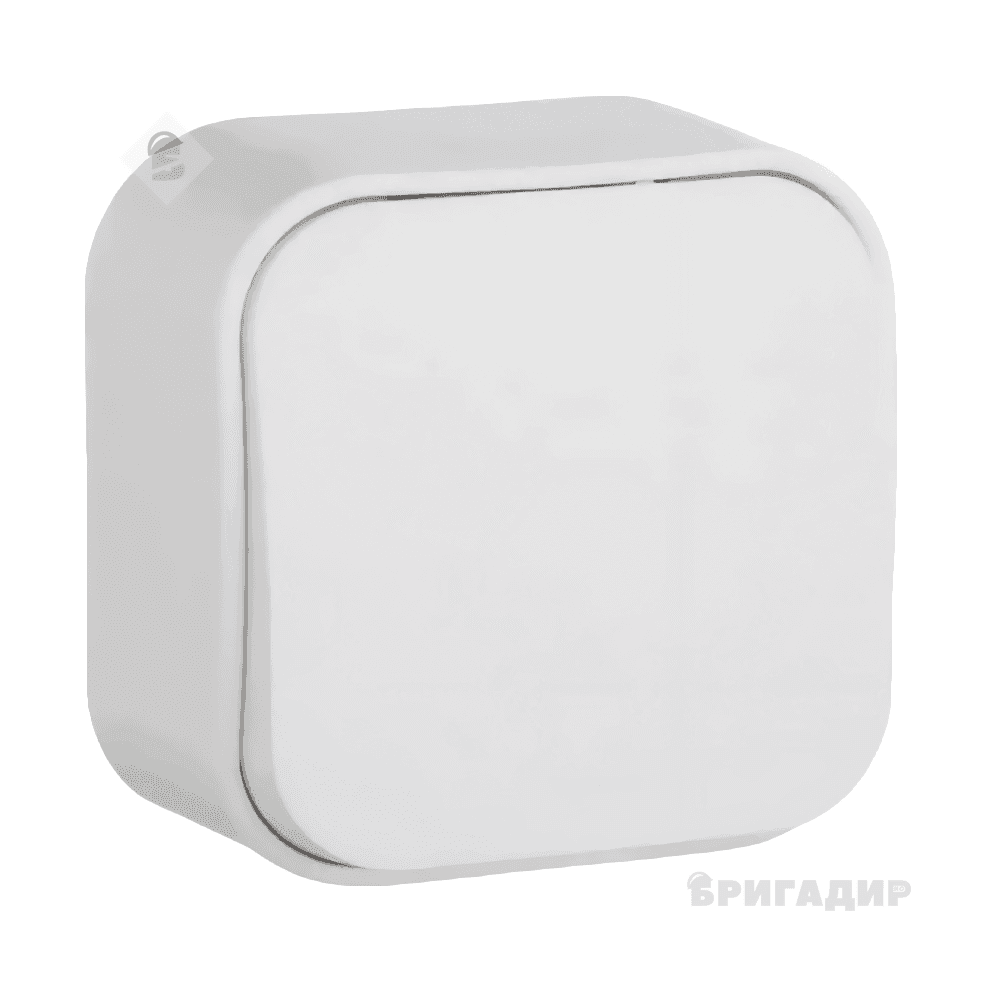 Вимикач одинарний Mutlusan білий