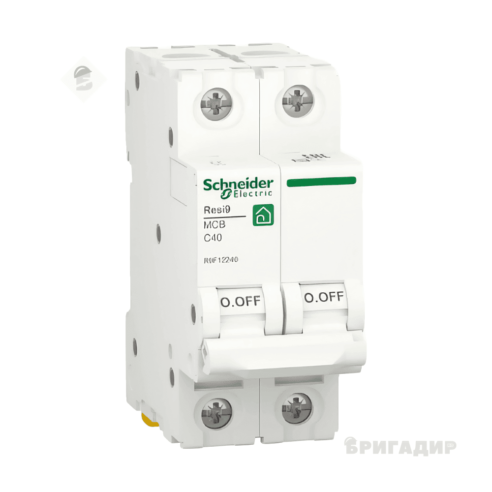 Автоматичний вимикач Schneider 2п 40А Resy 9 ВА63 С