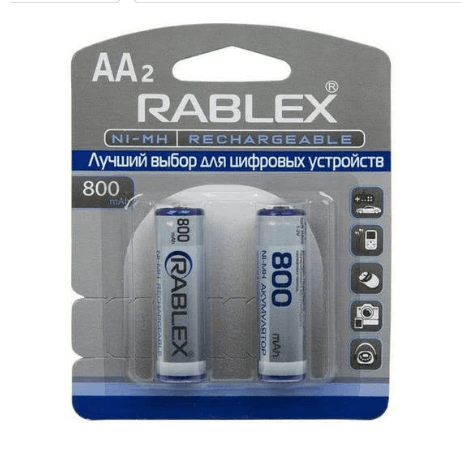 Акумулятор Rablex HR/AA 800mAh 1.2V 6288