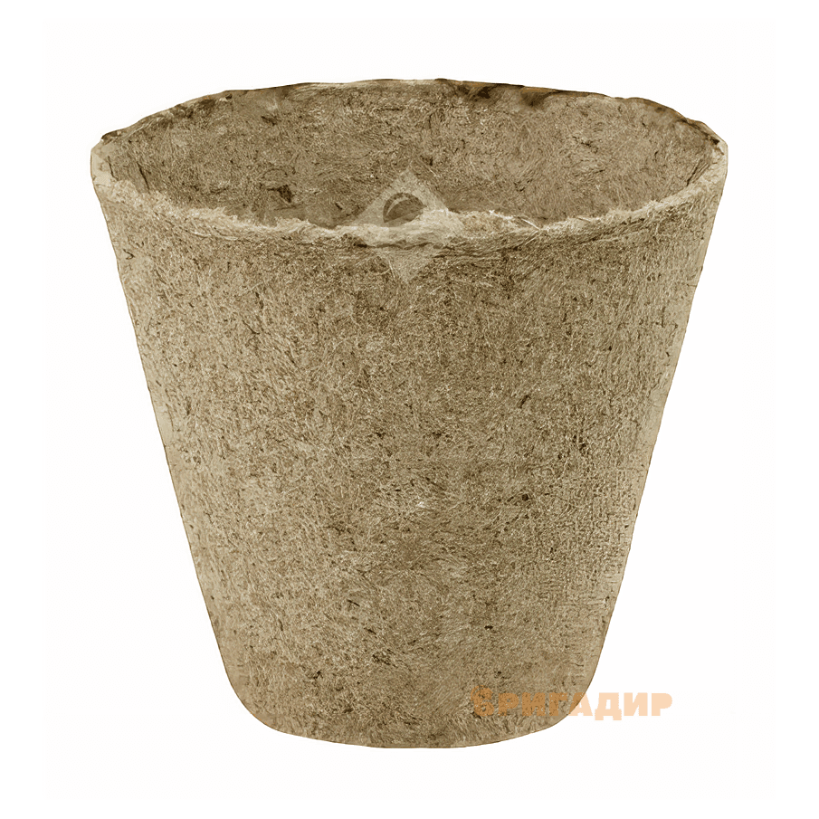 Торф'яні горщики круглі для розсади 80 мм