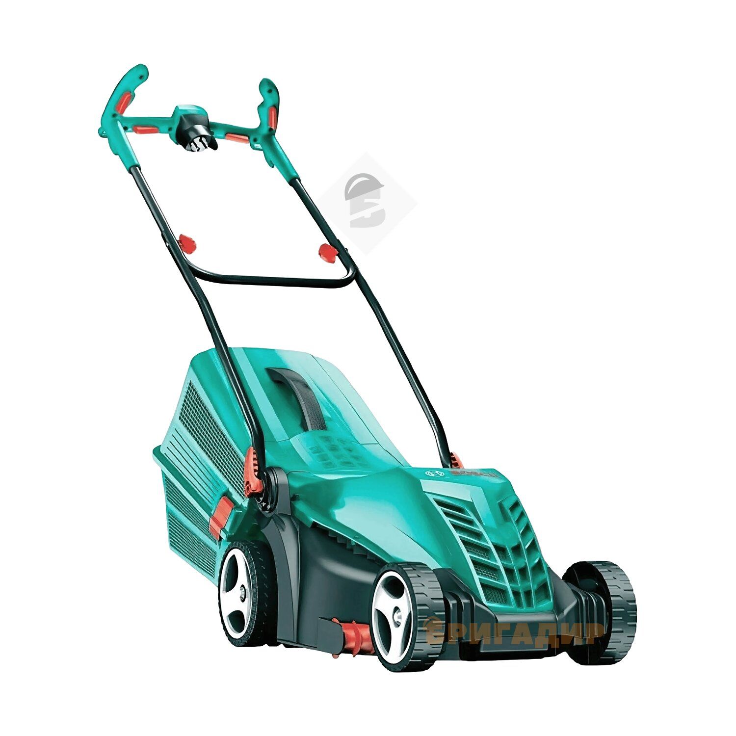 Газонокосарка Bosch ARM 37 в роботі