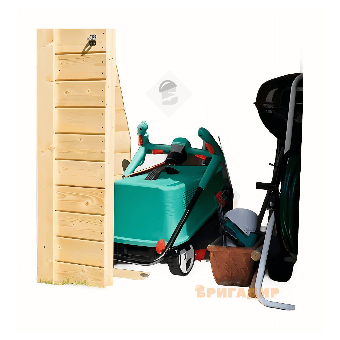 Газонокосарка Bosch ARM 37 з травозбірником