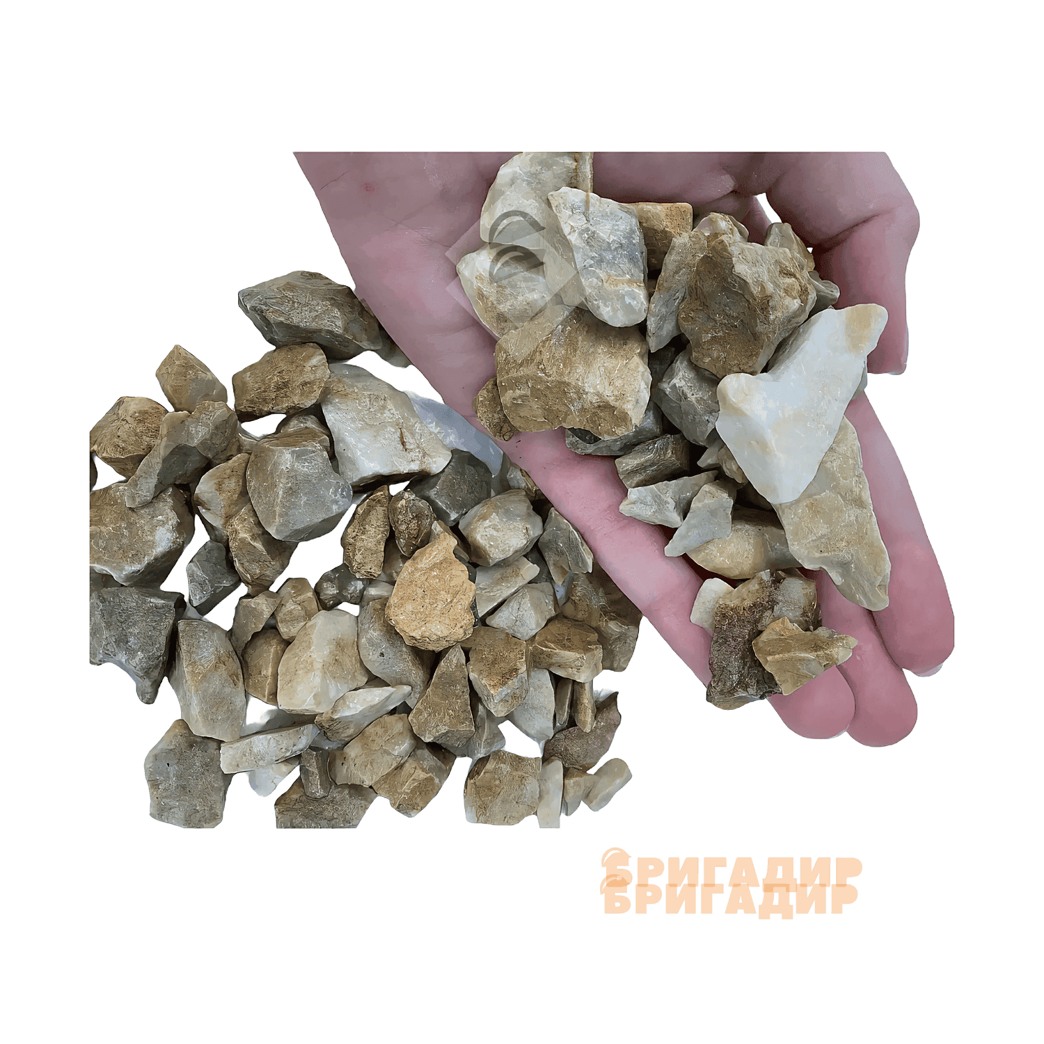 Декоративний камінь KALAFAT жовта крихта в упаковці