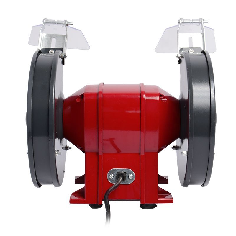 Верстат заточувальний Worcraft BG25-200 в роботі