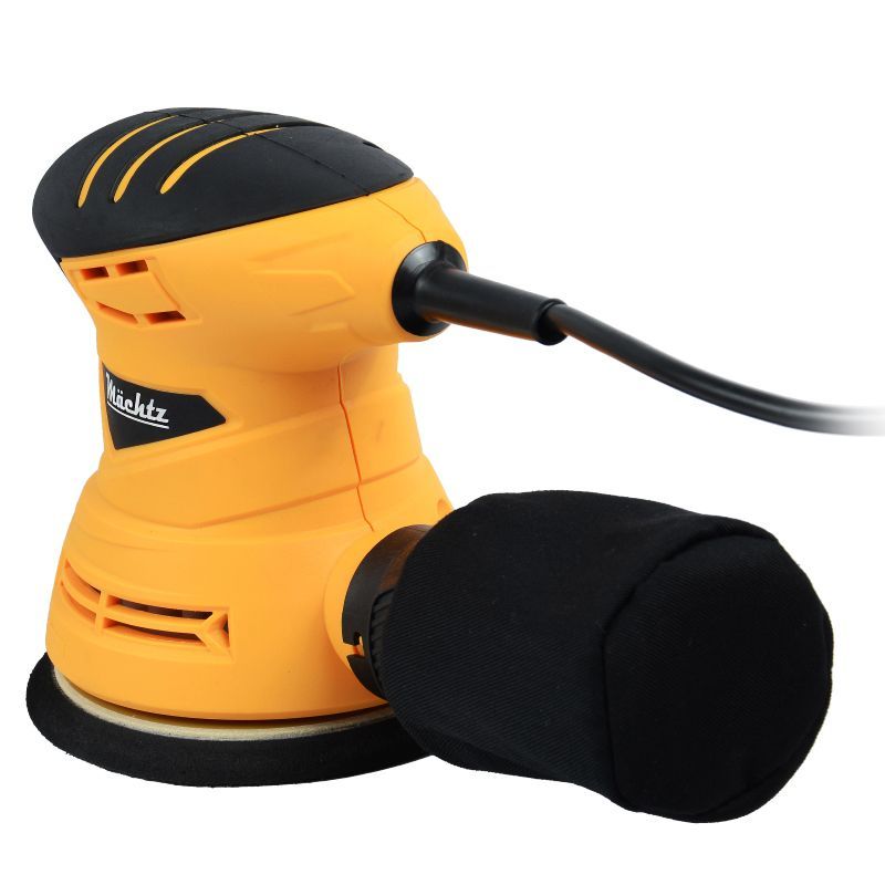 Шліфмашина ексцентрикова Mächtz MOS-450 - робота