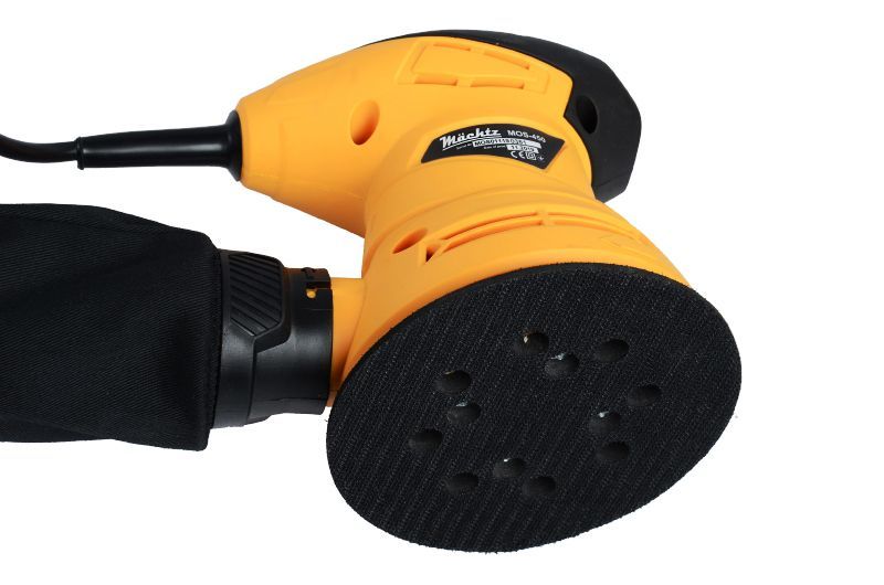 Шліфмашина ексцентрикова Mächtz MOS-450 - в дії